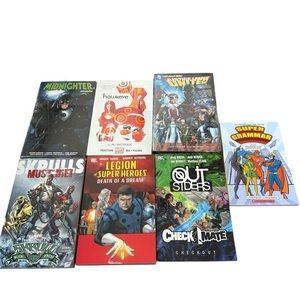 Comic Book Collection Bundle Midnighter Marvel Skrull Legion of Super Heroes
